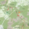 Nivon Benelux|Wandelgids/kaart 02 Bosbeek trektocht tweedaagse