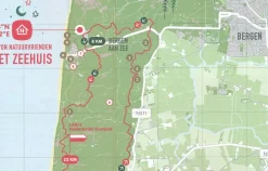 Nivon Benelux|Wandelgids/kaart 04 Zeehuis trektocht tweedaagse