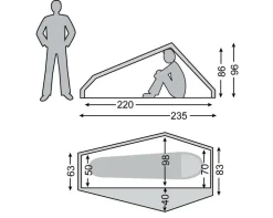 Nordisk Tenten|Telemark 1 LW Eenpersoonstent