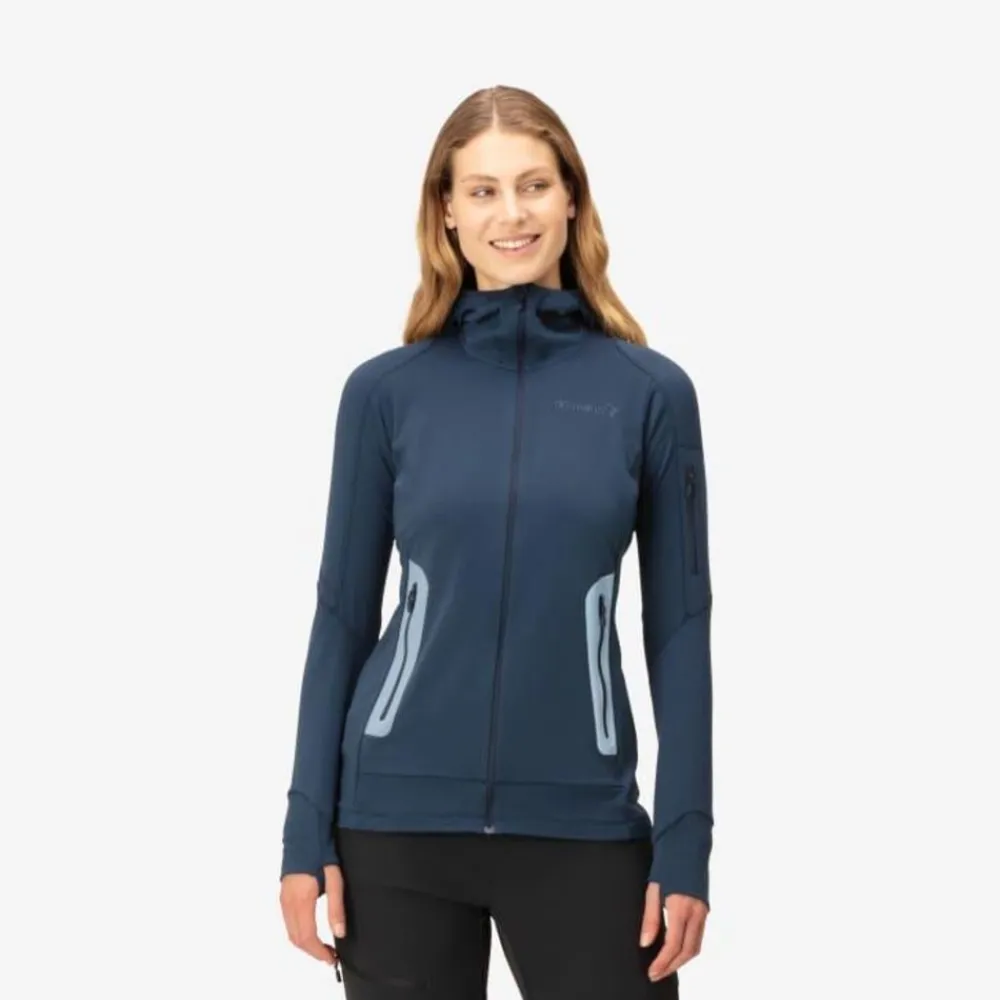 DAMES Norrona Vesten|Falketind power grid hood w's
