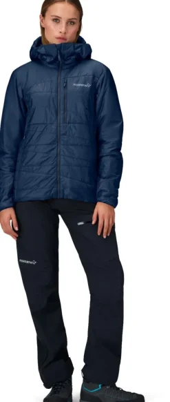 DAMES Norrona Jassen Dames|Falketind Thermo40 Hood W's