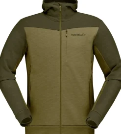Heren Norrona Vesten|Falketind warmwool2 stretch zip hood M