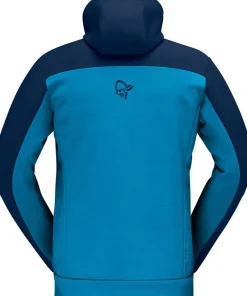 Heren Norrona Vesten|Falketind warmwool2 stretch zip hood M
