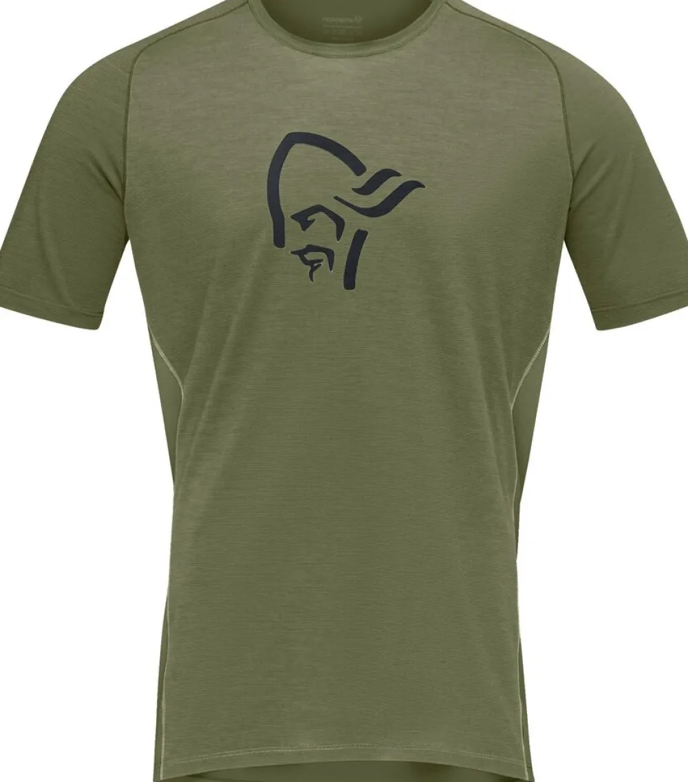 Heren Norrona Shirts Heren|Fjørå wool t-shirt M