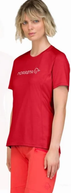 DAMES Norrona Shirts Dames|Fjørå Equaliser Lightweight T-Shirt W's