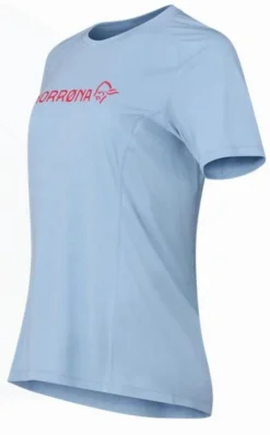 DAMES Norrona Shirts Dames|Fjørå Equaliser Lightweight T-Shirt W's