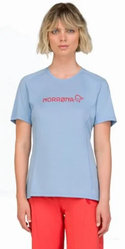 DAMES Norrona Shirts Dames|Fjørå Equaliser Lightweight T-Shirt W's