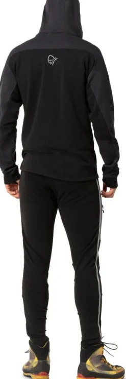 Heren Norrona Vesten|Trollveggen powerstretch pro zip hood