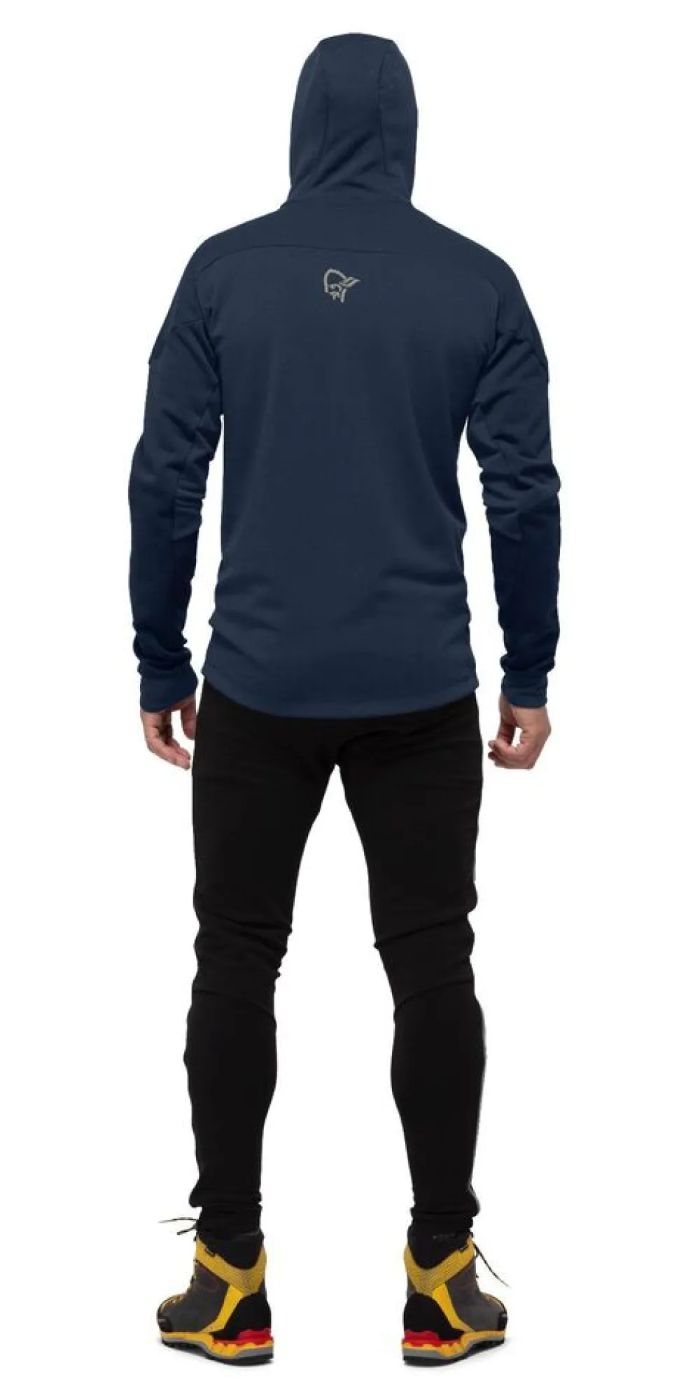 Heren Norrona Vesten|Trollveggen powerstretch pro zip hood