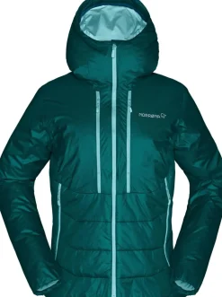 DAMES Norrona Jassen Dames|Trollveggen primaloft100 zip hood w's