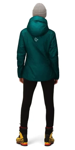 DAMES Norrona Jassen Dames|Trollveggen primaloft100 zip hood w's
