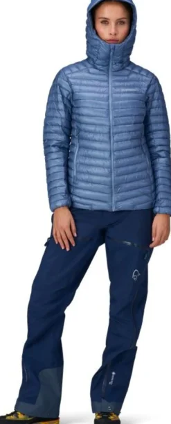 DAMES Norrona Jassen Dames|Trollveggen Superlight Down800 Hood W's