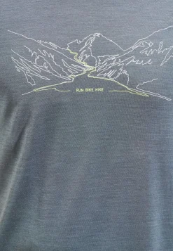 Heren Odlo Shirts Heren|Ascent PW130 t-shirt crew s/s 554182