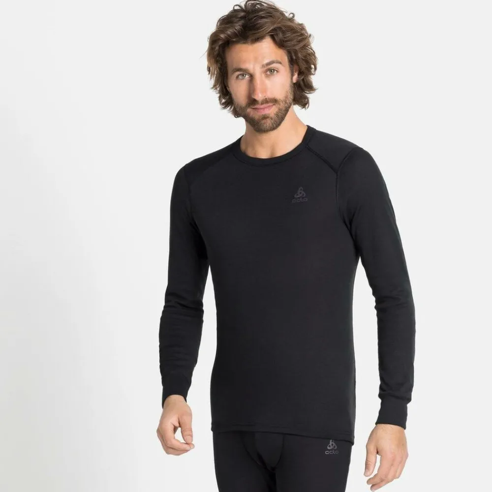 Heren Odlo Ondergoed Heren|BL top crew l/s 159102