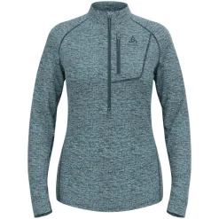 DAMES Odlo Truien|Mid layer 1/2 zip tencia 542551