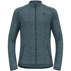 Heren Odlo Vesten|Mid layer full zip tencia 542562
