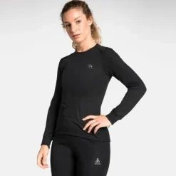 DAMES Odlo Ondergoed Dames|Shirt l/s crew neck warm 152021