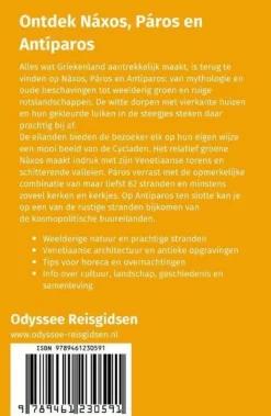 Odyssee Reisgidsen Balkan, Griekenland & Cyprus|Reisgids Naxos, Paros en Antiparos