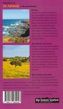 Op Lemen Voeten Spanje & Portugal|Wandelgids Voetwijzer 12 Zuid-Portugal - Alentejo