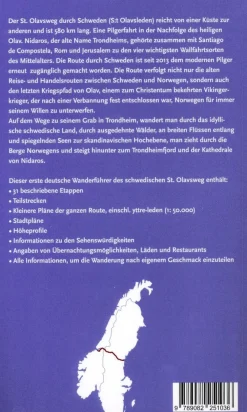 Op Vrije Voeten Scandinavië & Ijsland|Wandelgids St. Olavsweg (duitstalig)