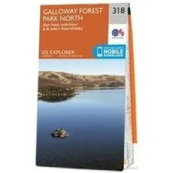 Ordnance Survey Groot-Brittanië & Ierland|Explorer 318 Galloway Forest Park North