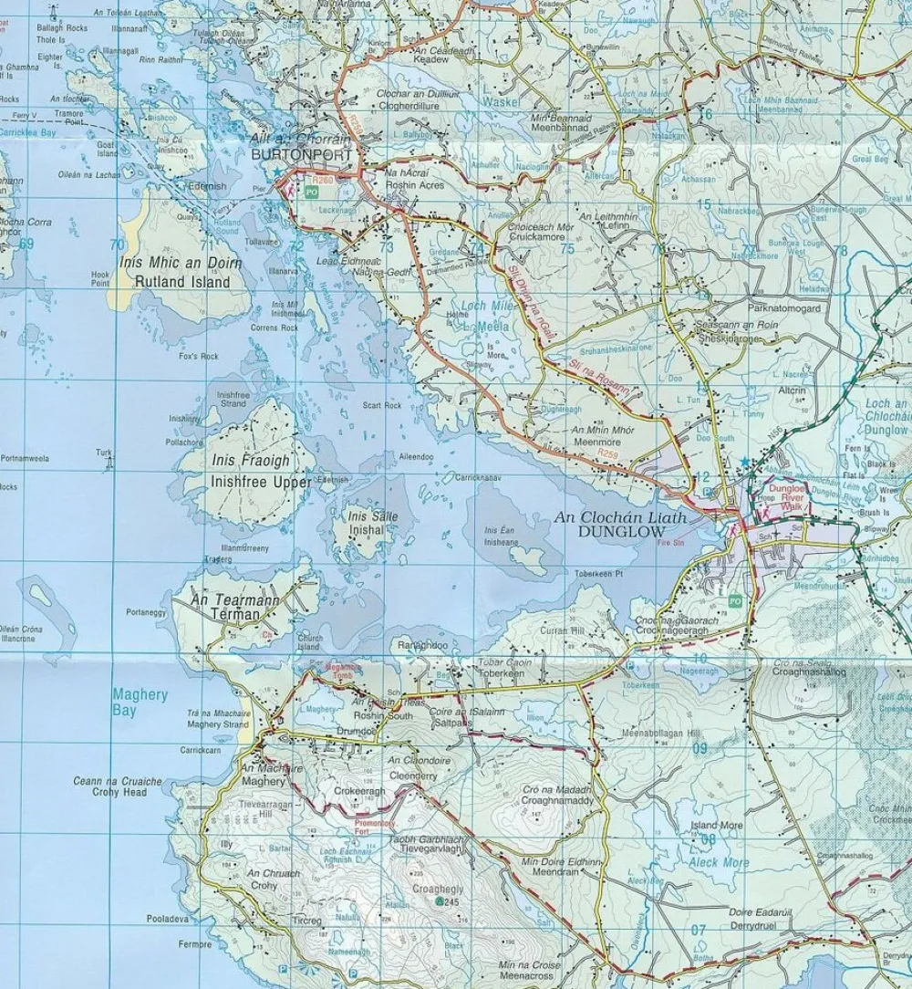 Ordnance Survey Ierland Groot-Brittanië & Ierland|Topografische kaart D76 Carlow Kilkenny Wexford
