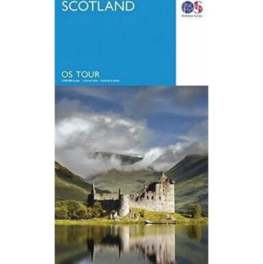 Ordnance Survey Groot-Brittanië & Ierland|Scotland OS.TOUR 12 1:500.000