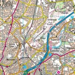 Ordnance Survey Groot-Brittanië & Ierland|Wandelkaart 172 Bristol & Bath