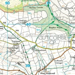 Ordnance Survey Groot-Brittanië & Ierland|Wandelkaart OL9 Explorer Exmoor