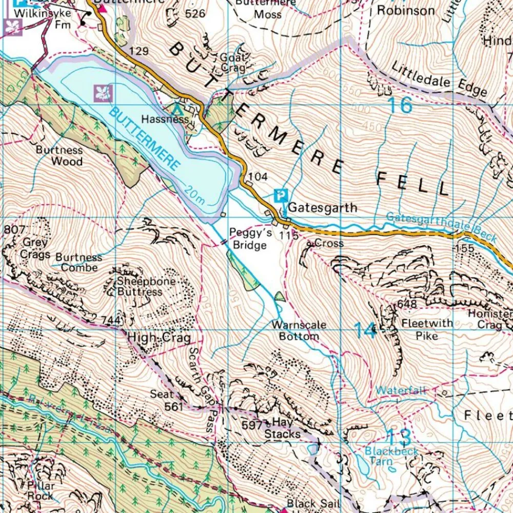 Ordnance Survey Groot-Brittanië & Ierland|Wandelkaart 191 Okehampton & North Dartmoor