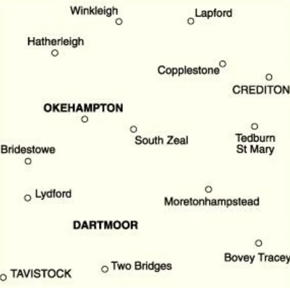 Ordnance Survey Groot-Brittanië & Ierland|Wandelkaart 191 Okehampton & North Dartmoor