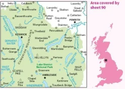 Ordnance Survey Groot-Brittanië & Ierland|Wandelkaart 090 Penrith & Keswick