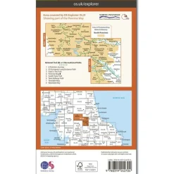 Ordnance Survey Groot-Brittanië & Ierland|Wandelkaart Explorer 031 North Pennines - Teesdale & Weardale