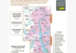 Ordnance Survey Groot-Brittanië & Ierland|Wandelkaart OL39 Explorer Loch Lomond North