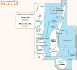 Ordnance Survey Groot-Brittanië & Ierland|Wandelkaart OL409 Active Explorer Skye