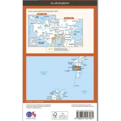 Ordnance Survey Groot-Brittanië & Ierland|Wandelkaart Explorer OL467 Shetland Mainland Central