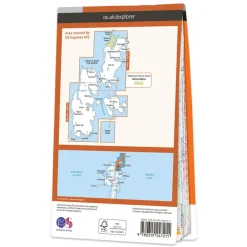 Ordnance Survey Groot-Brittanië & Ierland|Wandelkaart Explorer 470 Shetland Unst Yell Fetlar