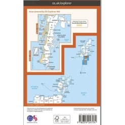 Ordnance Survey Groot-Brittanië & Ierland|Wandelkaart Explorer OL466 Shetland Mainland South