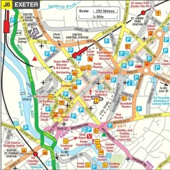 Ordnance Survey Groot-Brittanië & Ierland|Wegenkaart fietskaart Tour 05 Devon Somerset West