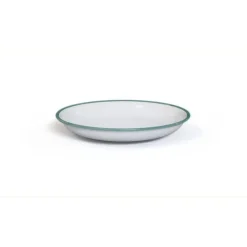 origin outdoors Campingservies|Enamel plate 20 cm ocean deep