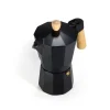 origin outdoors Koffie & Toebehoren|Espresso Maker Bellanapoli 6 Cup Real Wooden Handl