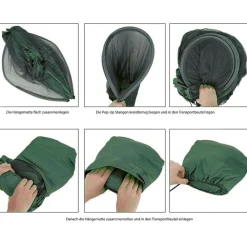 origin outdoors Hangmatten & Strand|Hammock Pop-up Mosquito Net dark Green
