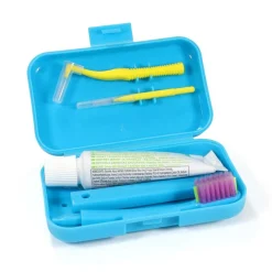 origin outdoors Verzorging|Tootbrushkit 'travel' blue