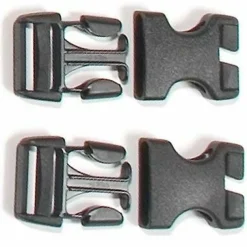 Ortlieb Fietstassen|Fietstassen|E135 Stealth Clips voor Rackpack- 2 sets gespen