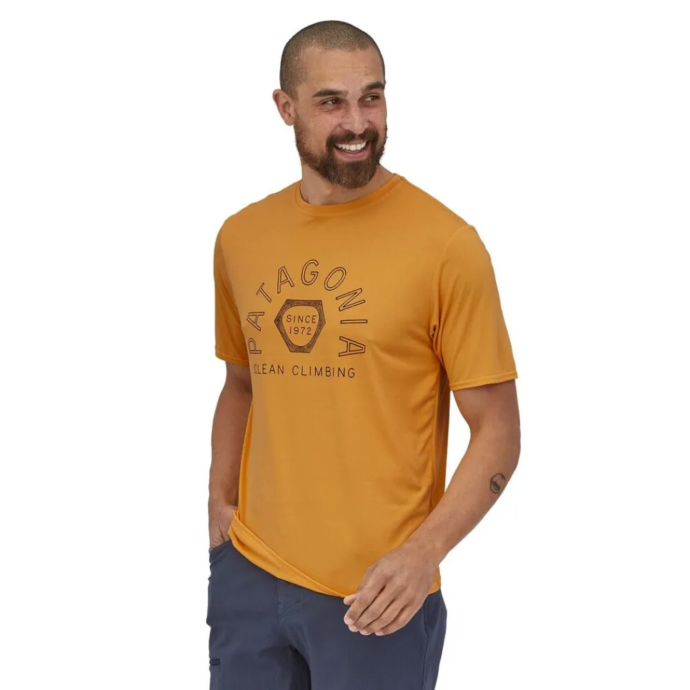 Heren Patagonia Ondergoed Heren|M's cap cool daily graphic shirt