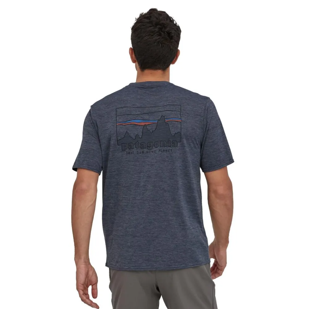 Heren Patagonia Ondergoed Heren|M's cap cool daily graphic shirt