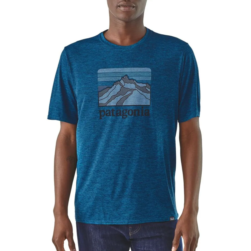 Heren Patagonia Ondergoed Heren|M's cap cool daily graphic shirt