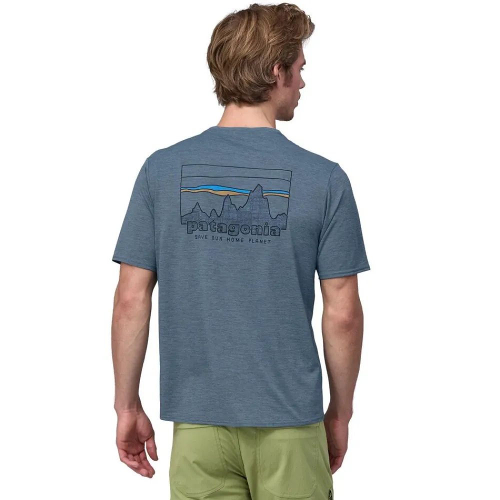 Heren Patagonia Ondergoed Heren|M's cap cool daily graphic shirt