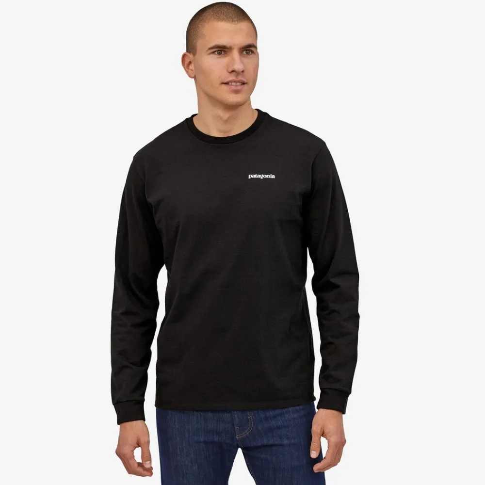 Heren Patagonia Shirts Heren|M's L/S P-6 logo responsibili-tee