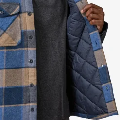 Heren Patagonia Vesten|Overhemden|M's LW Insulated Fjord Flannel Shirt